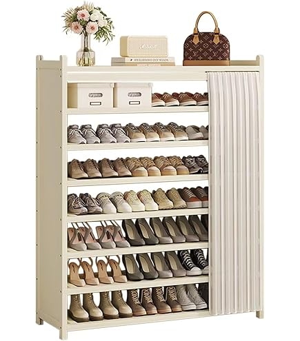 Amazon｜[ベルメゾン] シューズラック オープン棚付き シューズ